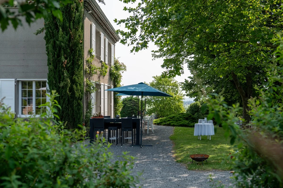 Détail de l'architecture et des ouvertures de la Villa