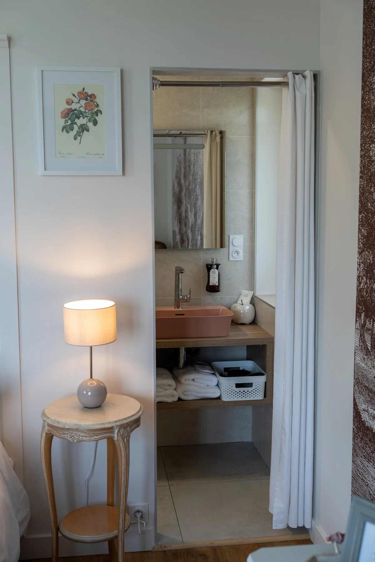 Chambre Mont Blanc — salle de bain privative aux finitions haut de gamme
