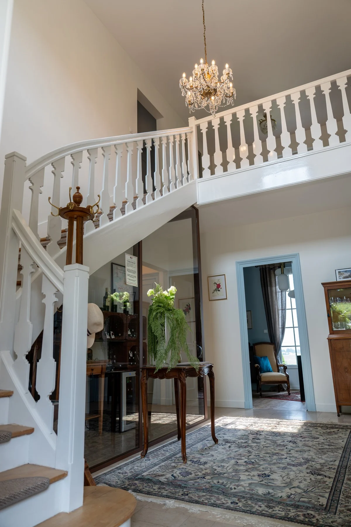 Ambiance feutrée d’un salon de la Villa Saint-Lager