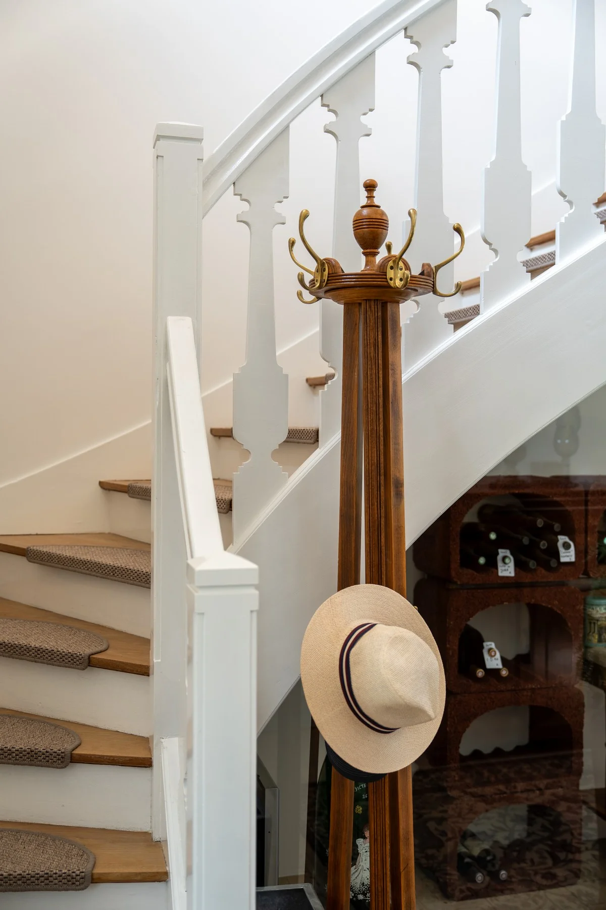 Escalier d’époque de la maison de maître